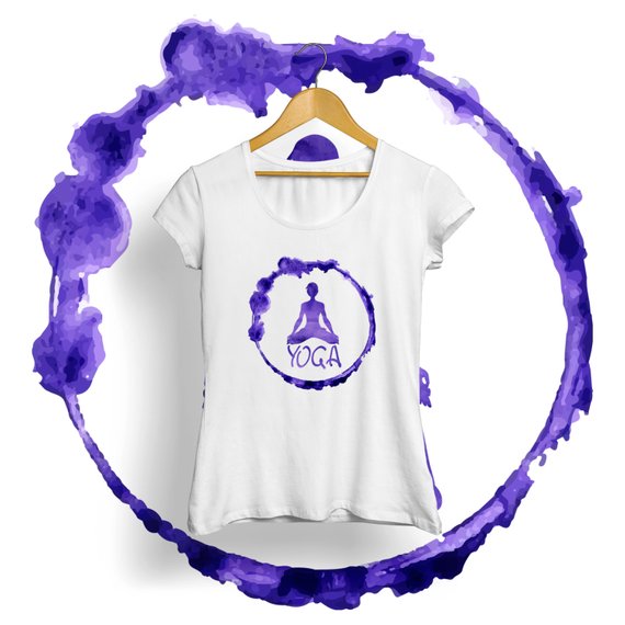 PureMetta T-shirt Yoga bij Etsy.com